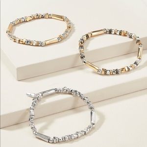 Modern Rhett stretch bracelet set